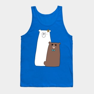 Polar Bear and Brown Bear Tank Top